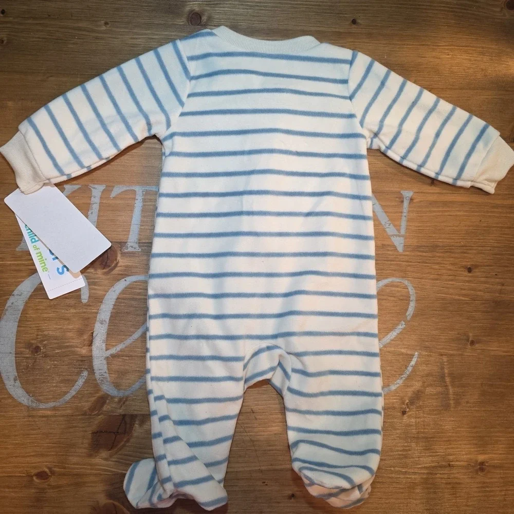 NEW Set Of 4 Carter's Newborn Big Brother Outfits Blue Grey White